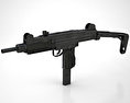 烏茲衝鋒槍 3D模型