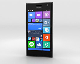 Nokia Lumia 730 Black 3D model