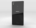 Sony Xperia Z3 Negro Modelo 3D