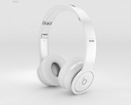 Beats by Dr. Dre Solo HD Matte White 3D 모델 