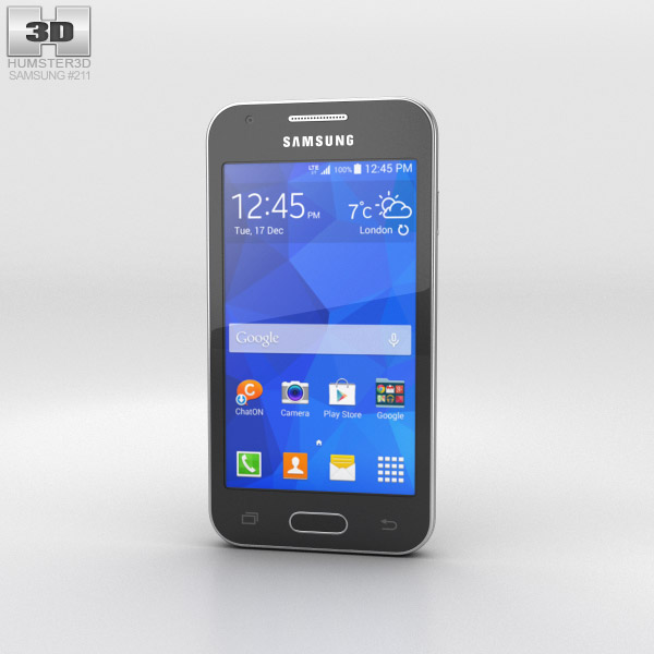 Samsung Galaxy Ace 4 Iris Charcoal Modello 3D