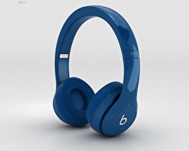 Beats by Dr. Dre Solo2 On-Ear Headphones Blue 3D model