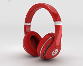 Beats by Dr. Dre Studio Over-Ear Headphones Red 3D model