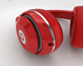 Beats by Dr. Dre Studio Over-Ear 이어폰 Red 3D 모델 