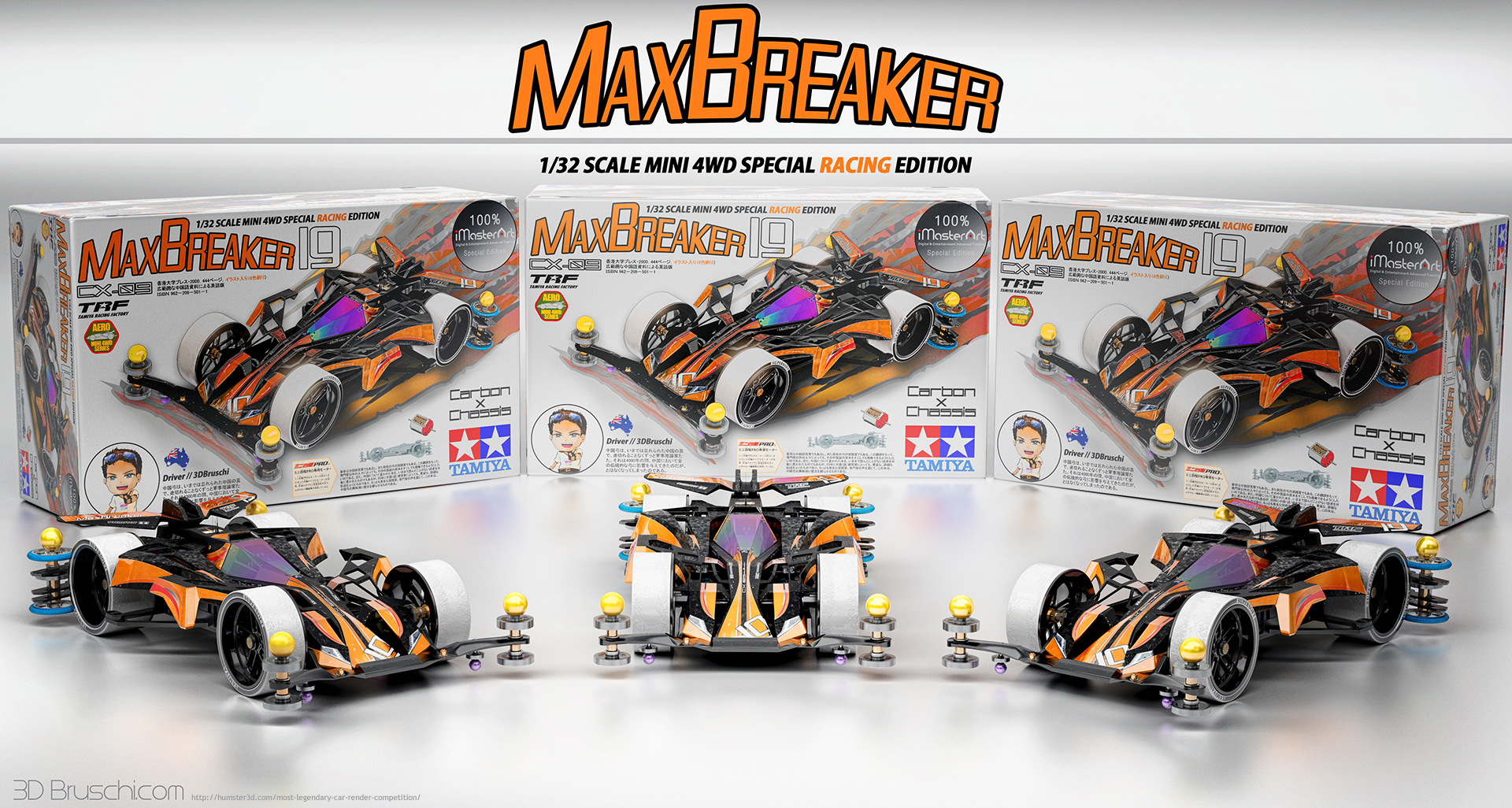 Mini 4WD Max Breaker Edition 3d art