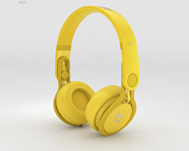 Beats Mixr High-Performance Professional Yellow 3D model