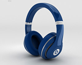 Beats by Dr. Dre Studio Inalámbrico Over-Ear Blue Modelo 3D