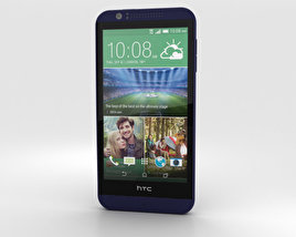 HTC Desire 510 Deep Navy Blue 3D 모델 