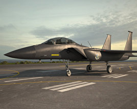 McDonnell Douglas F-15E Strike Eagle 3D-Modell