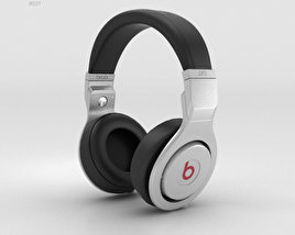 Beats Pro Over-Ear Headphones Infinite Black 3D model