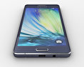 Samsung Galaxy Alpha A3 Midnight Black 3D-Modell