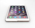 Apple iPad Mini 3 Cellular Gold 3d model