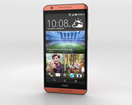 HTC Desire 820 Monarch Orange 3D model