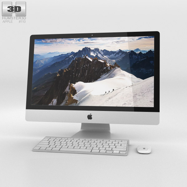 Apple iMac 27-inch Retina 5K 3D model