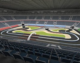 Racing track Arena 3D model