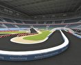 Arena da corsa automobilistica Modello 3D