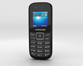 Samsung E1205 Black 3D model
