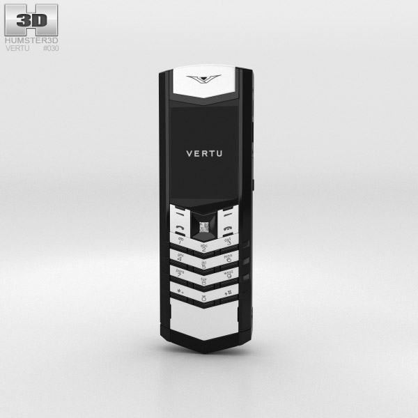 Vertu Signature Black and White 3D model