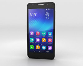 Huawei Honor 6 黒 3Dモデル