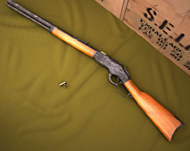 Winchester Model 1873 Modèle 3D