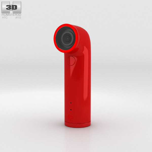 HTC Re Kamera Red 3D-Modell
