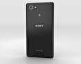 Sony Xperia E3 黑色的 3D模型