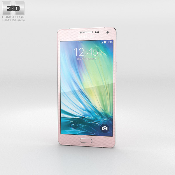 Samsung Galaxy A5 Soft Pink Modèle 3D