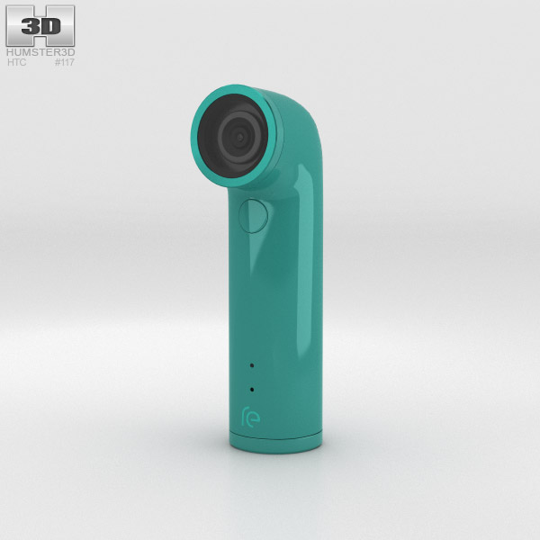 HTC Re Kamera Green 3D-Modell