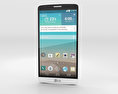 LG G3 A 白い 3Dモデル