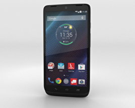 Motorola Moto Maxx Black Ballistic Nylon 3D 모델 