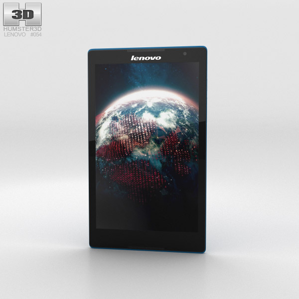 Lenovo Tab S8 Blue 3D model
