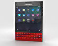 BlackBerry Passport Red 3Dモデル