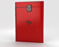 BlackBerry Passport Red 3D 모델 