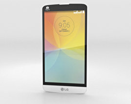 LG L Prime White 3D model