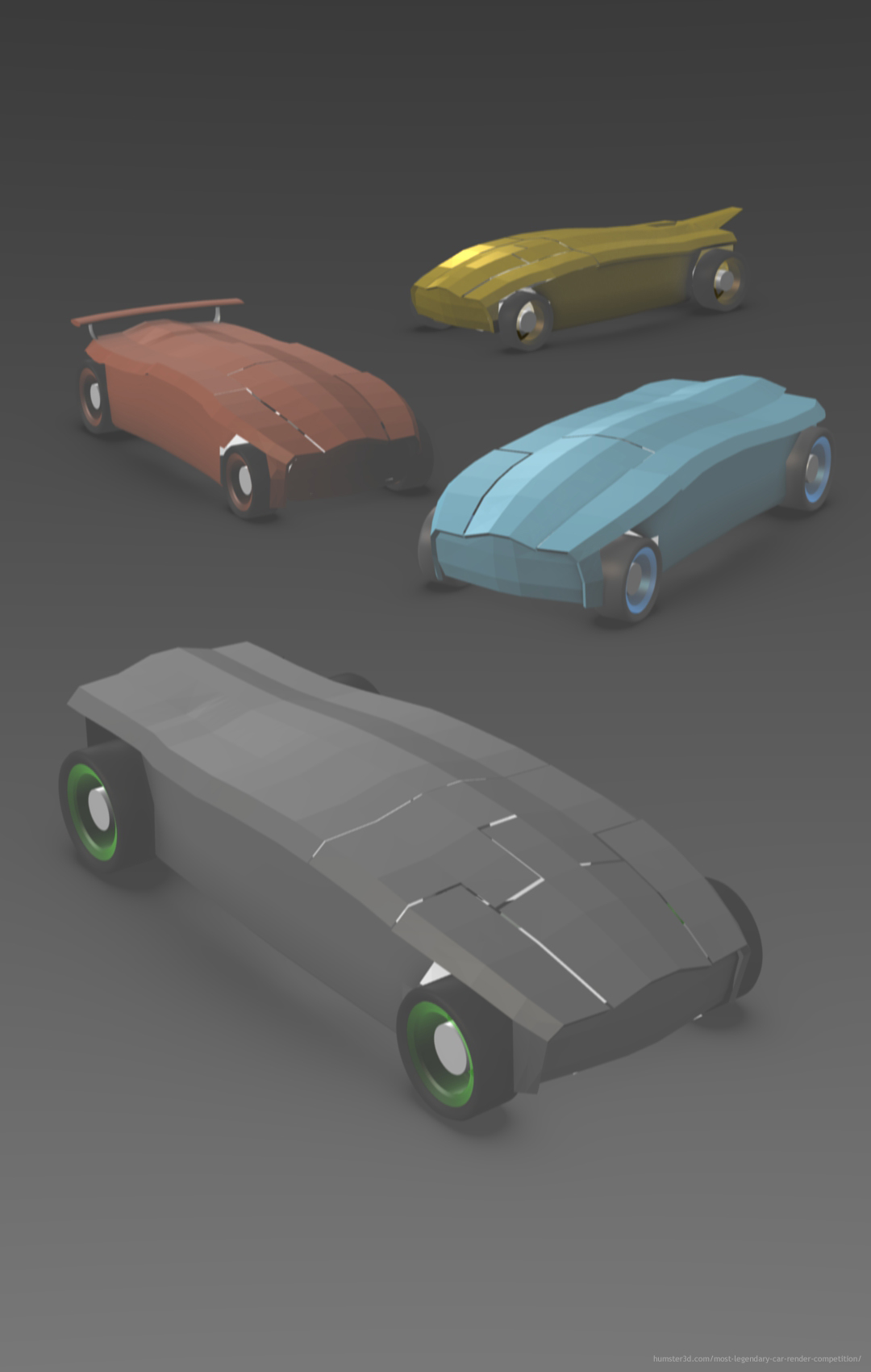 ENDGAME Vehicles 3d art