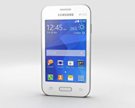 Samsung Galaxy Young 2 White 3D model