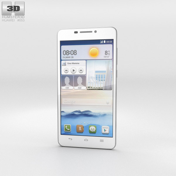 Huawei Ascend G630 White 3D model