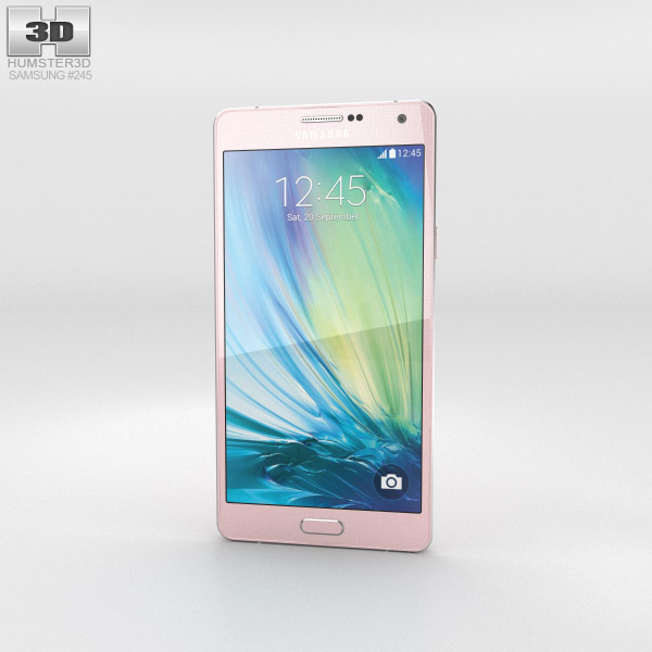 Samsung Galaxy A7 Soft Pink 3D model