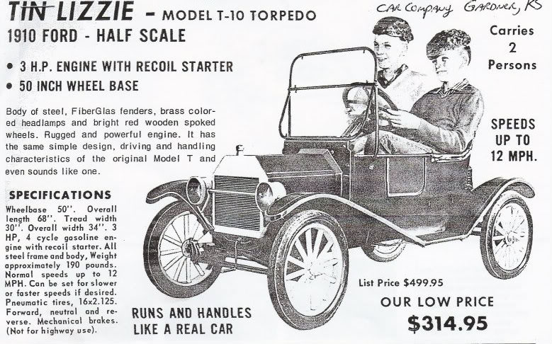 Toy Ford T for little drivers