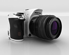 Pentax K-30 White 3D model