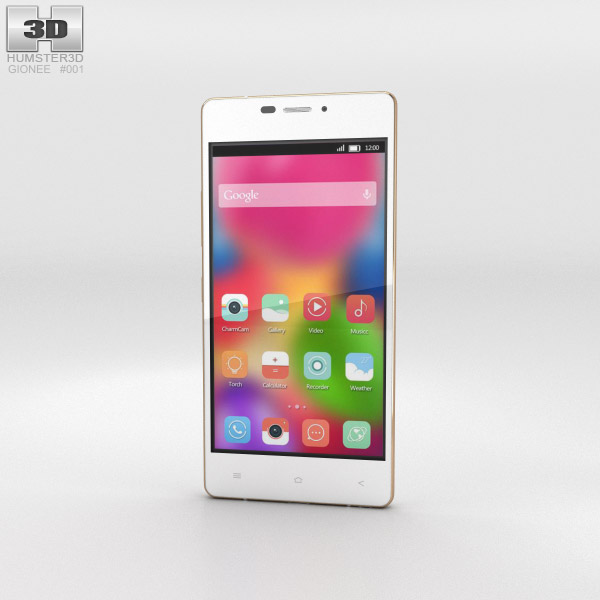 Gionee Elife S5.1 Weiß 3D-Modell