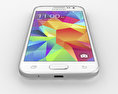 Samsung Galaxy Core Prime 白い 3Dモデル