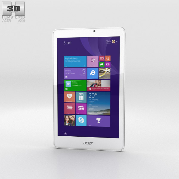 Acer Iconia Tab 8 W 3Dモデル