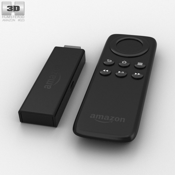 Amazon Fire TV Stick 3D模型