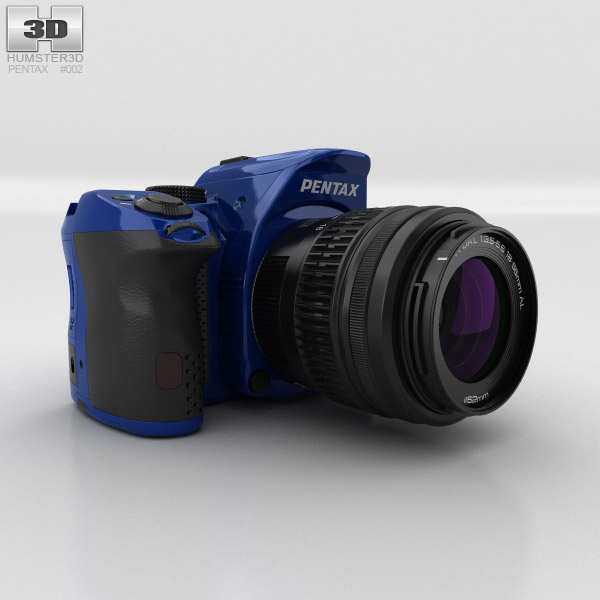 Pentax K-30 Blue 3D model