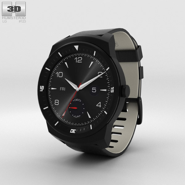 LG G Watch R 3D модель
