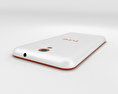 HTC Desire 620G Tangerine Bianco Modello 3D