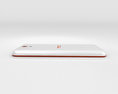 HTC Desire 620G Tangerine 白色的 3D模型