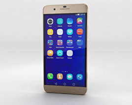 Huawei Honor 6 Plus Gold 3D model