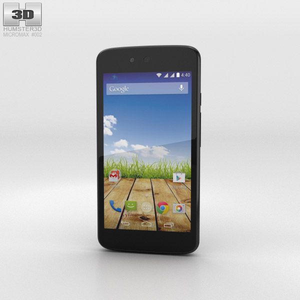 Micromax Canvas A1 Magnetic Black 3D model